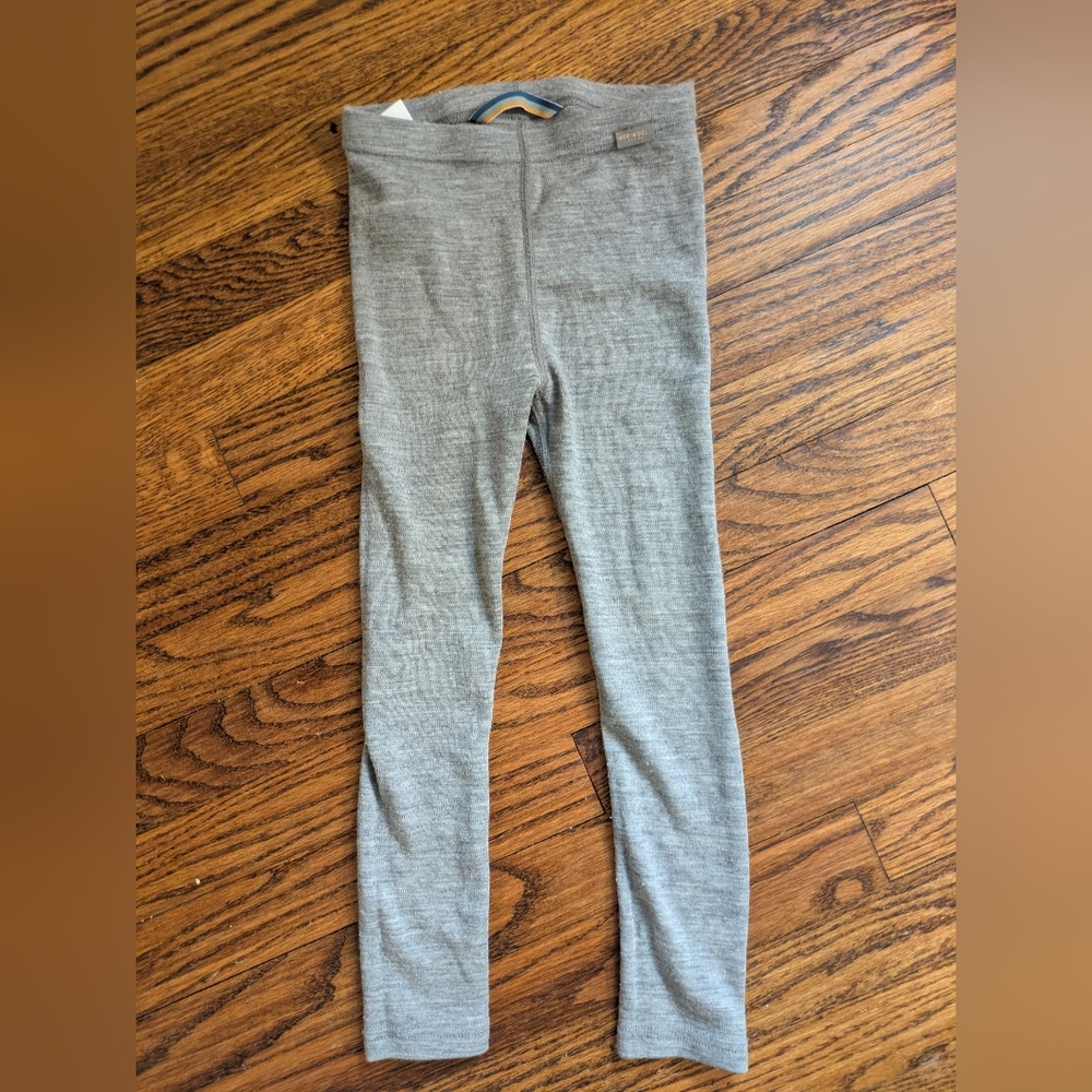 Meriwool Gray Merino Wool Leggings Size XS Unisex